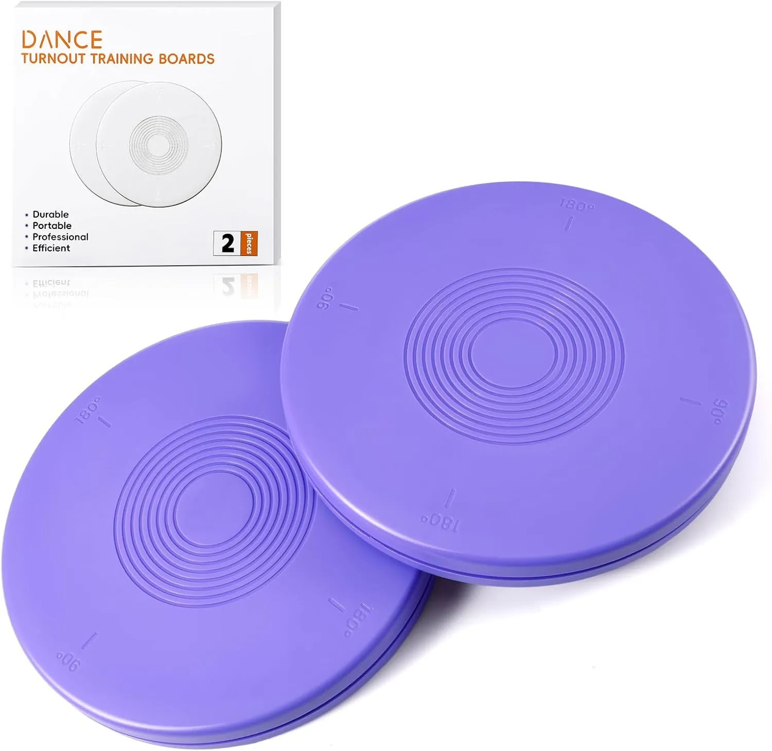 2 Pcs Ballet Turning Boards for Dancers Turn Disc for Dancing Pirouette Disc for Dancers, Figure Ice Skating Spinner with Drawstring Bag for Skating Gymnastics Ballet to Improving Balance