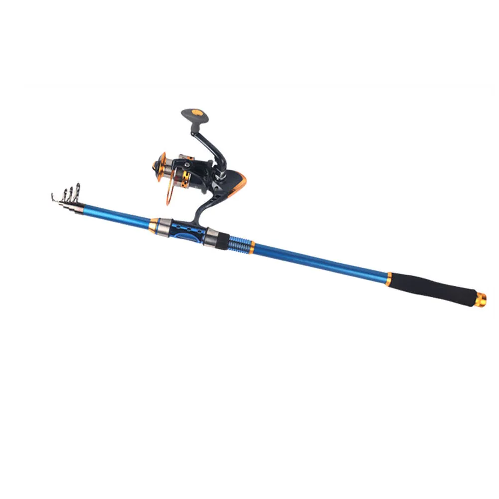 2.1m Telescopic Portable Carbon Fiber Durable Outdoor Boat Sea Fishing Rod