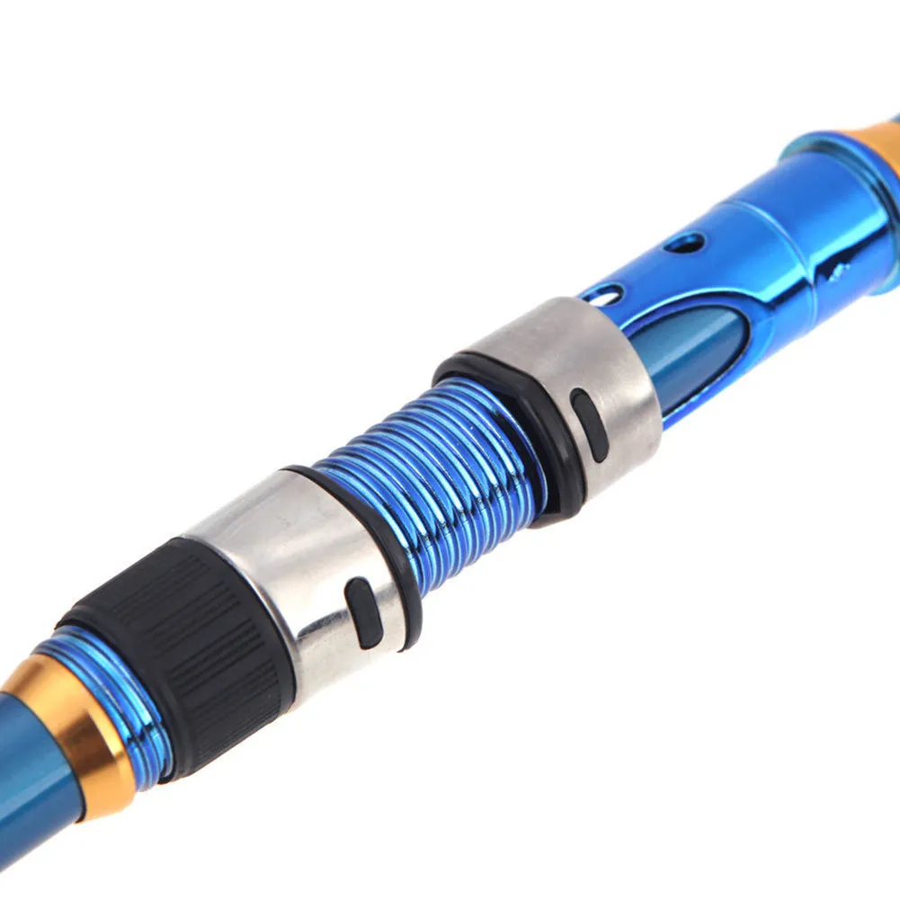 2.1m Telescopic Portable Carbon Fiber Durable Outdoor Boat Sea Fishing Rod