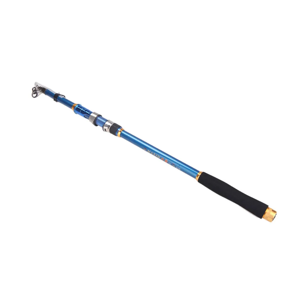 2.1m Telescopic Portable Carbon Fiber Durable Outdoor Boat Sea Fishing Rod