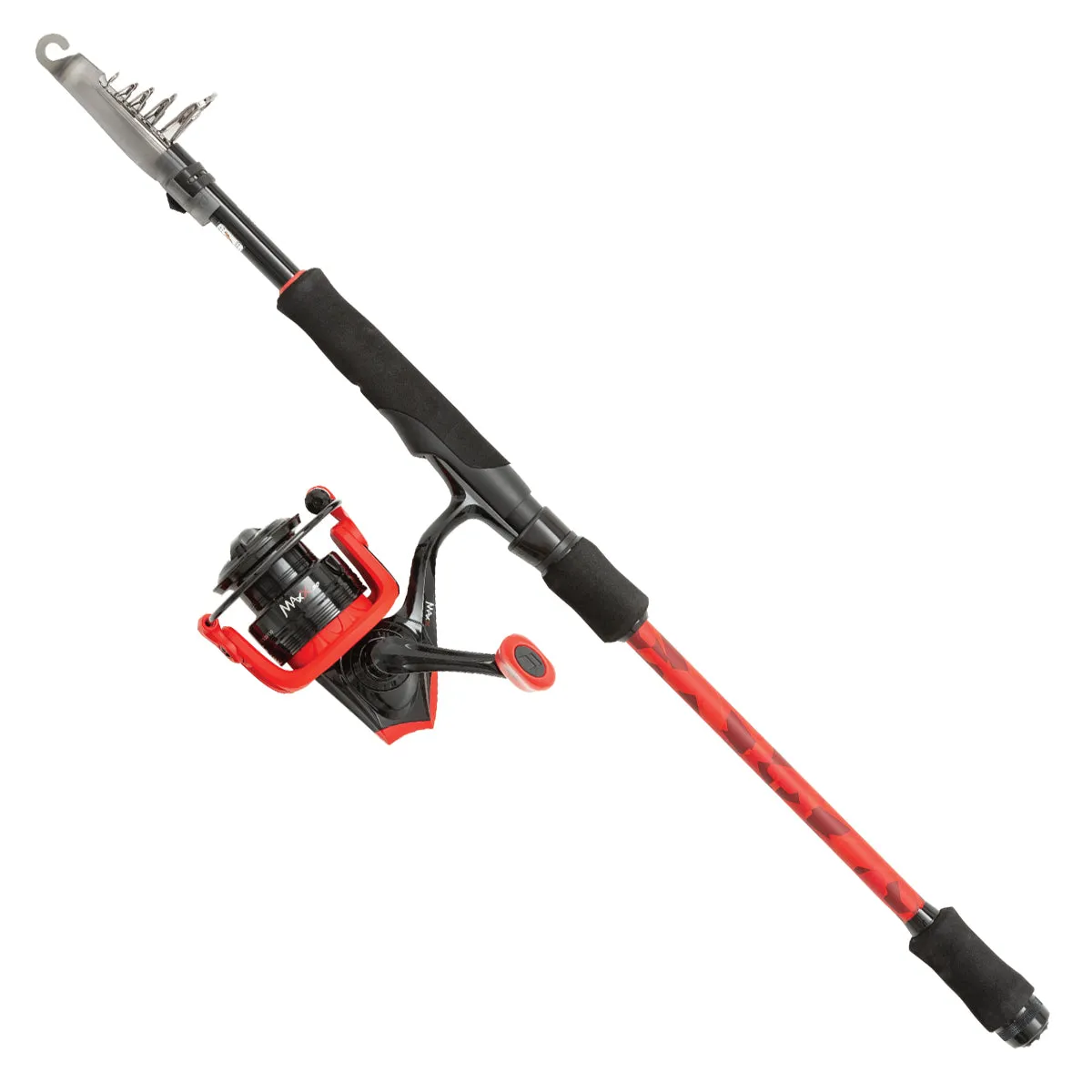 Abu Garcia Max X Telescopic Rod Reel FREE Zinger Scissors