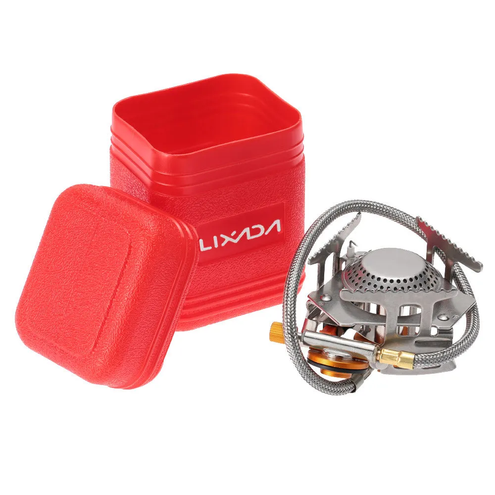 Foldable Outdoor Gas Stove with a Box