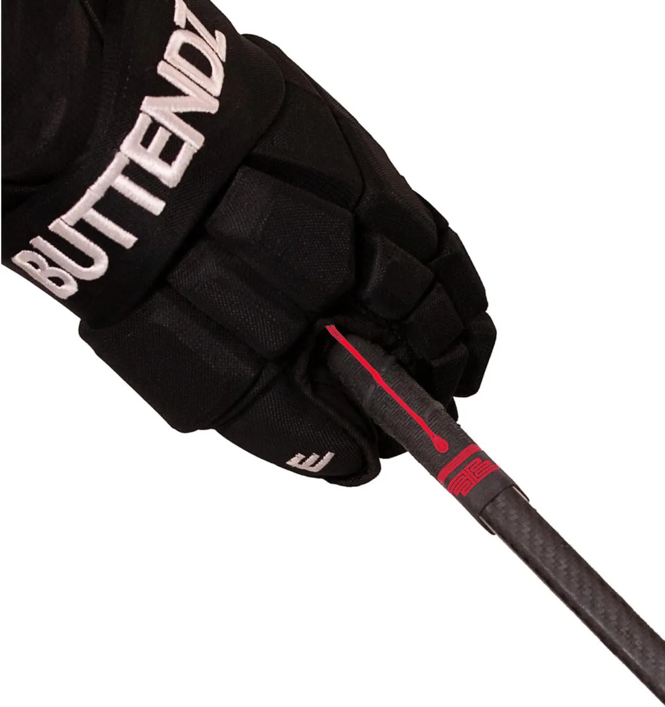 Future Rubber Replacement Hockey Grip - Step Down Knob, Two-Tiered Player Knob with Twirl, Fits All Stick Sizes for Superior Control and Puck Feel