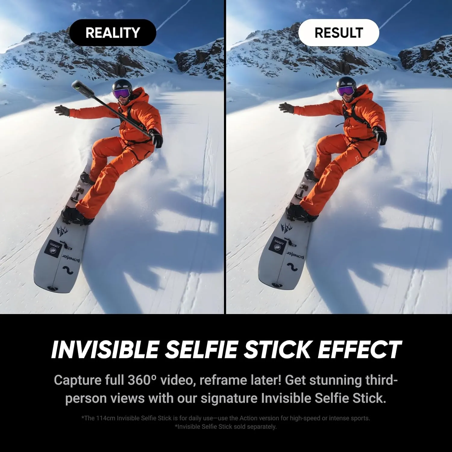 Insta360 X5 Essentials Bundle - Waterproof 8K 360 Action Camera, Leading Low Light, Invisible Selfie Stick Effect, Rugged and Replaceable Lens, 3-Hour Battery, Built-in Wind Guard, Stabilization