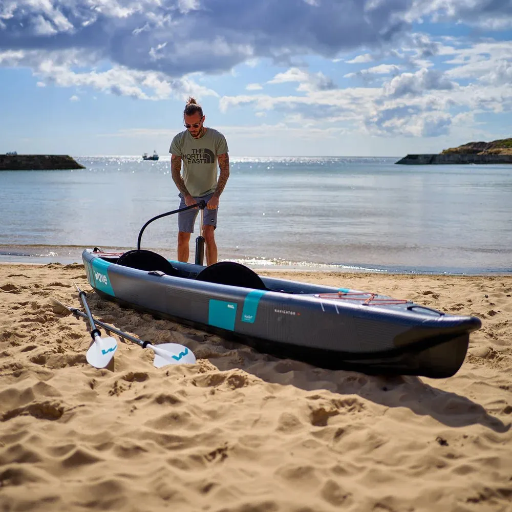 Navigator | Inflatable Kayak | Drop-Stitch | 1-2/2-3 Seater