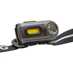 NEBO EINSTEIN 400 RECHARGEABLE FLASHLIGHT HEADLAMP/HEADTORCH