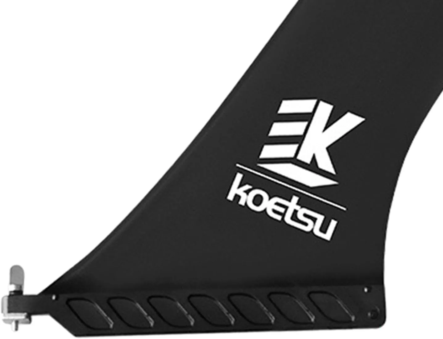 Paddle Board Fin for Surfboards, Black Kayak Fin, Center for Longboard Accessories