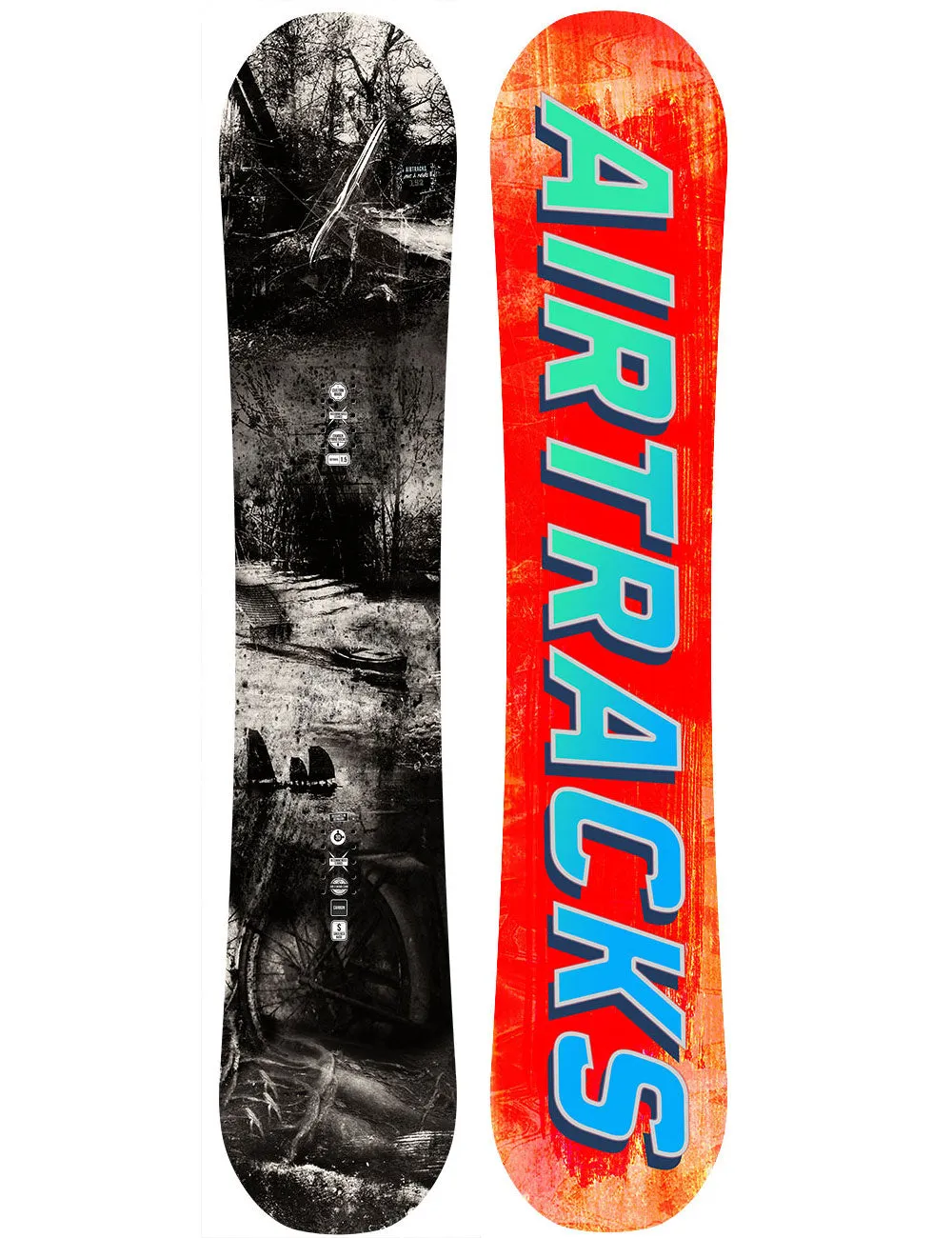 Past & Future Herren  Snowboard Set Hybrid Rocker