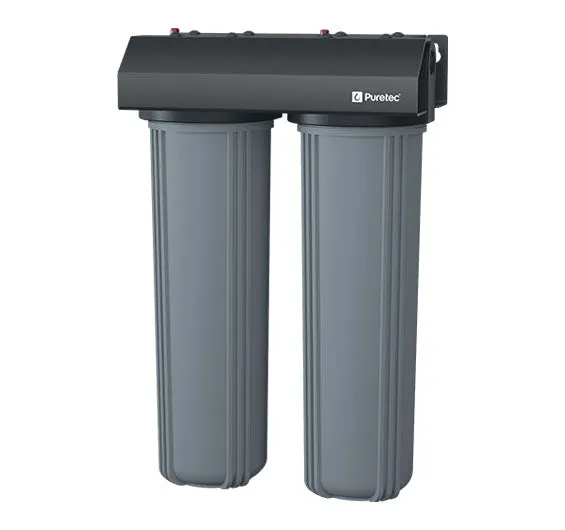 Puretec Ecotrol EM2 High Flow Dual 20" Whole House Water Filter Systems (100LPM - 150LPM)