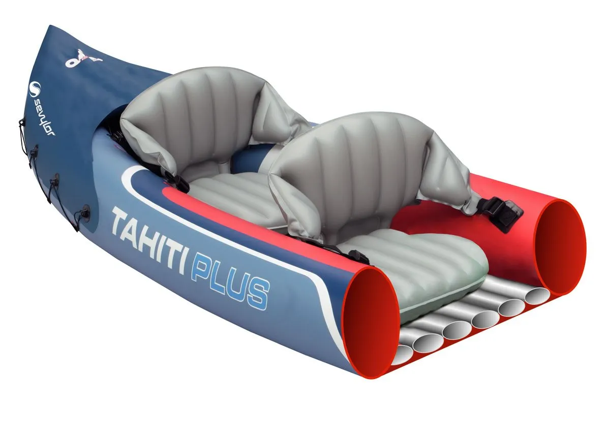 Sevylor Tahiti Plus Inflatable Kayak, Pump & Paddle Package