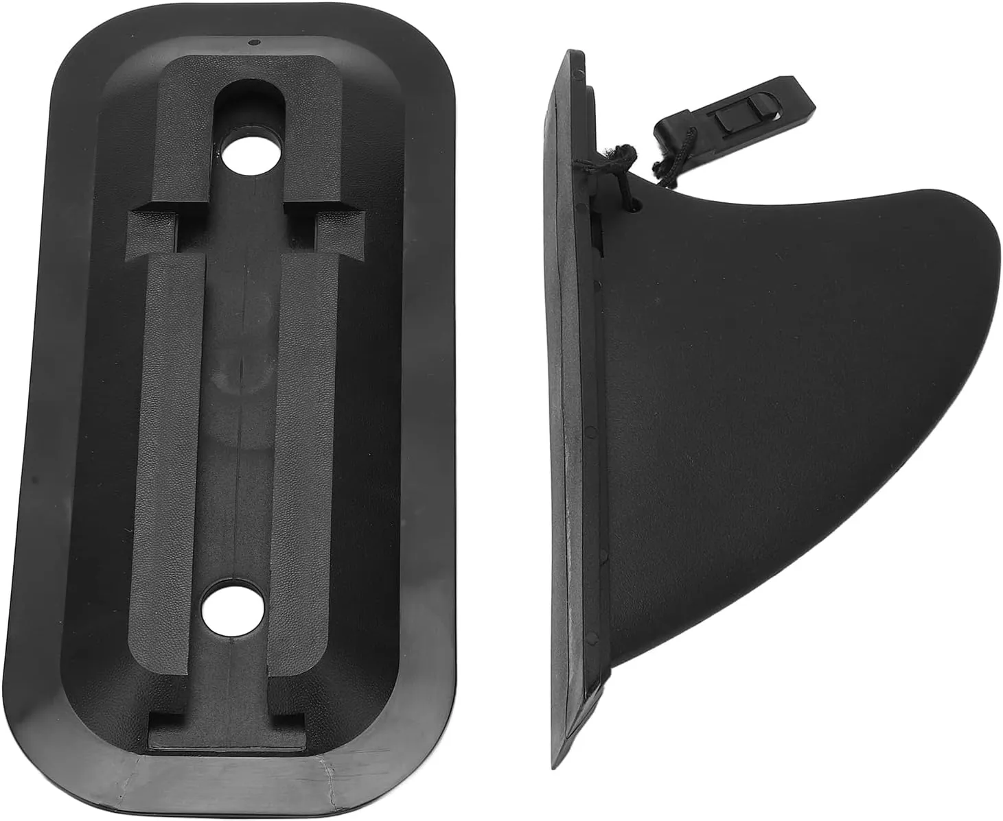 Surfboard Fins, Inflatable Paddle Board Fin with Slot Surfboard Slide in Center Replacement for Surfing Stand up Paddleboard