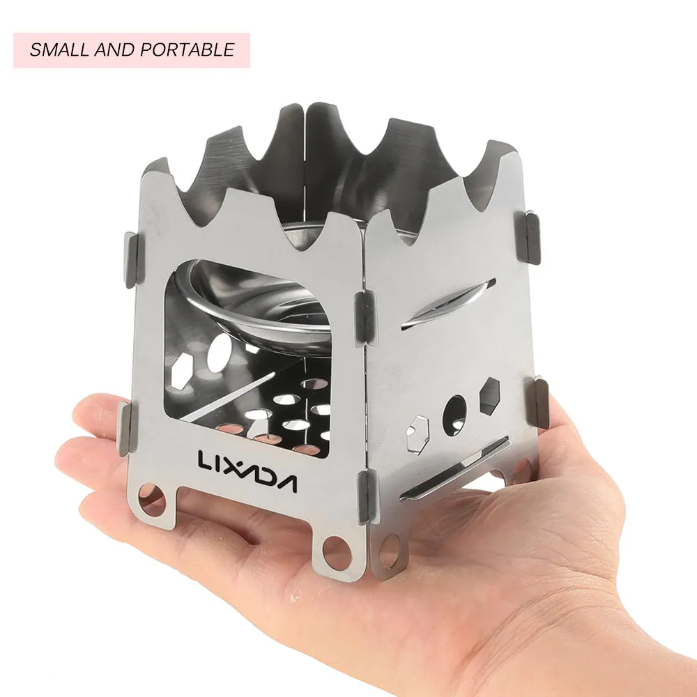 Ultralight Burning Liquid Tray Camping Stove