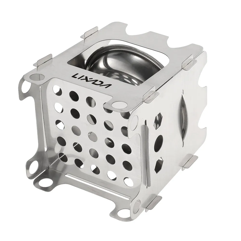 Ultralight Burning Liquid Tray Camping Stove