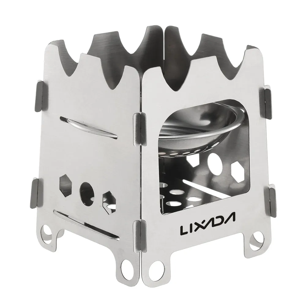 Ultralight Burning Liquid Tray Camping Stove
