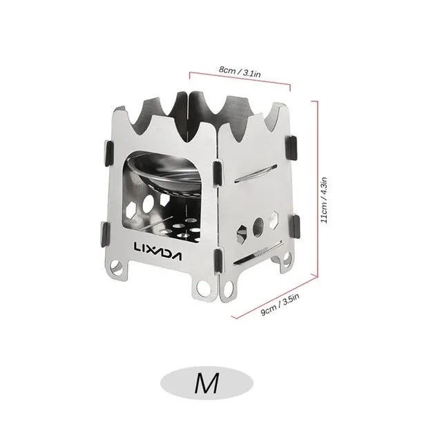 Ultralight Burning Liquid Tray Camping Stove