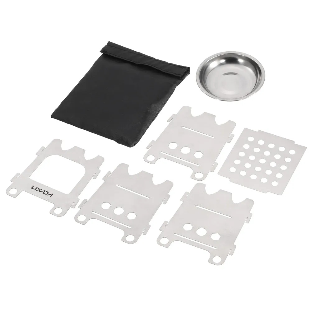 Ultralight Burning Liquid Tray Camping Stove