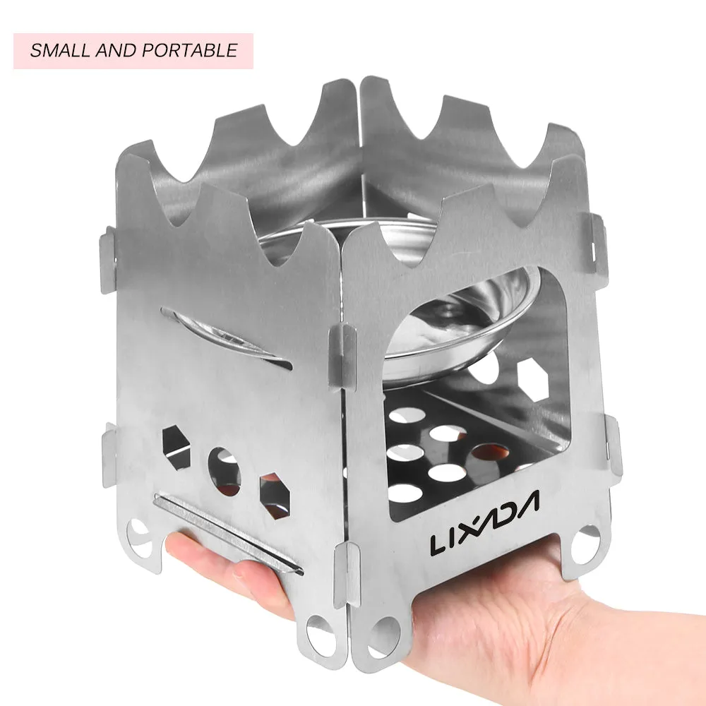 Ultralight Burning Liquid Tray Camping Stove
