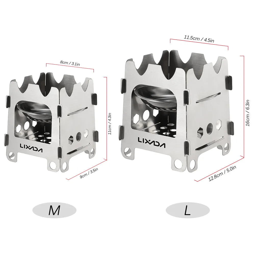 Ultralight Burning Liquid Tray Camping Stove