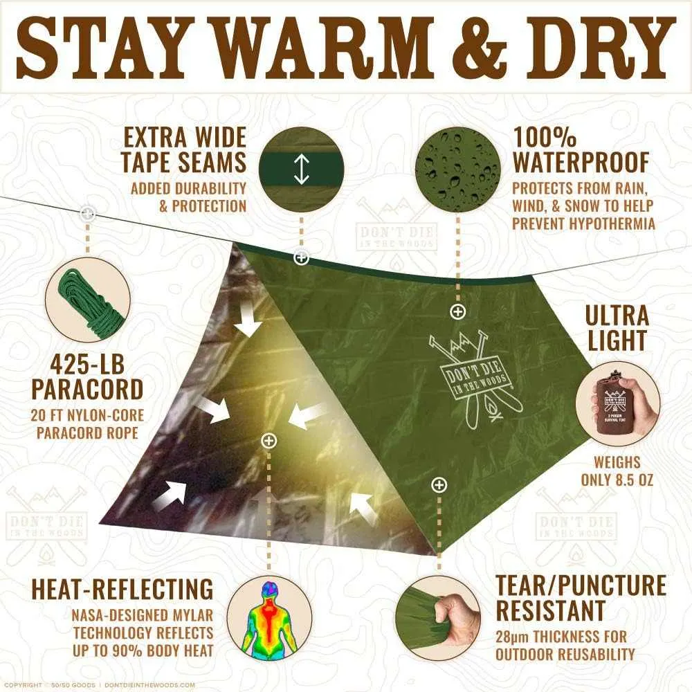 World's Toughest Ultralight Survival Tent
