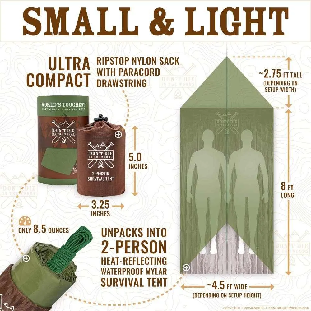 World's Toughest Ultralight Survival Tent