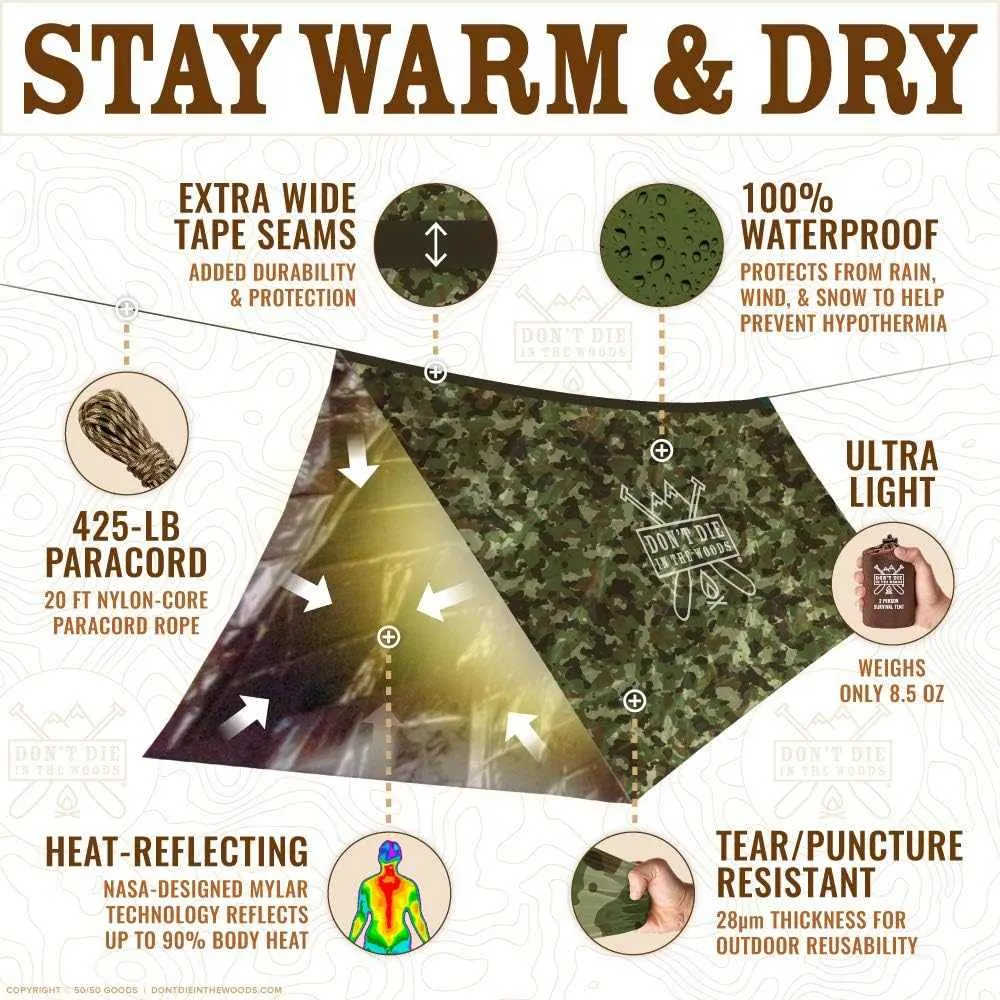 World's Toughest Ultralight Survival Tent